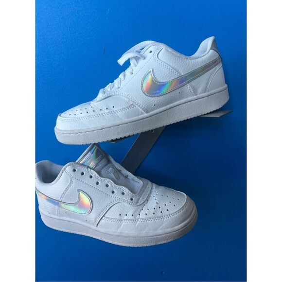 Nike Shoes - Nike Women’s Court Vision Low Top White Casual Sneakers Shoe CW5596-100 Size 6.5